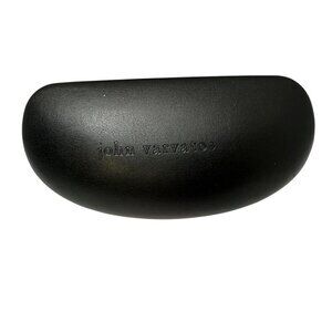 JOHN VARVATOS Eyecase Logo Hard Case Eyeglasses Sunglasses Holder